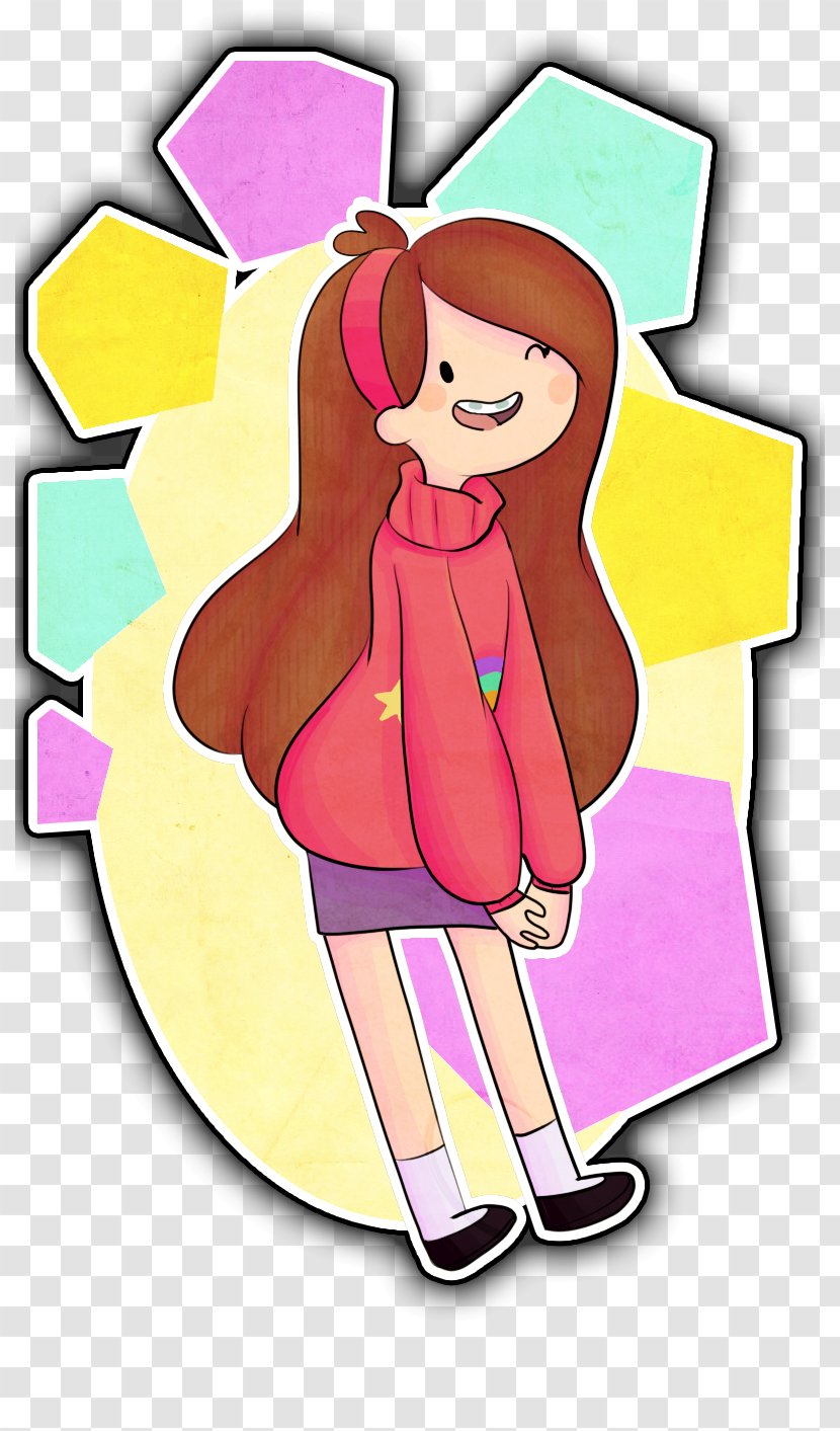 Mabel Pines Dipper Bill Cipher Marceline The Vampire Queen Art - Cartoon - Voyage Flyer Psd Transparent PNG