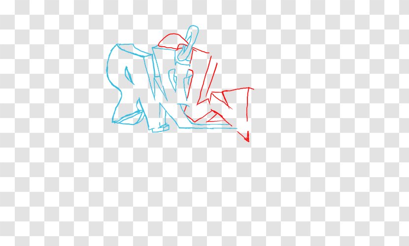 Logo Graphic Design Drawing - Heart - Graffiti Style Transparent PNG