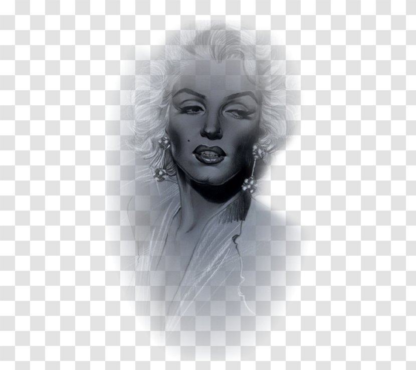 Eyebrow Retro Style Photography Clip Art Human - Close Up - Marilyn Monroe Transparent PNG