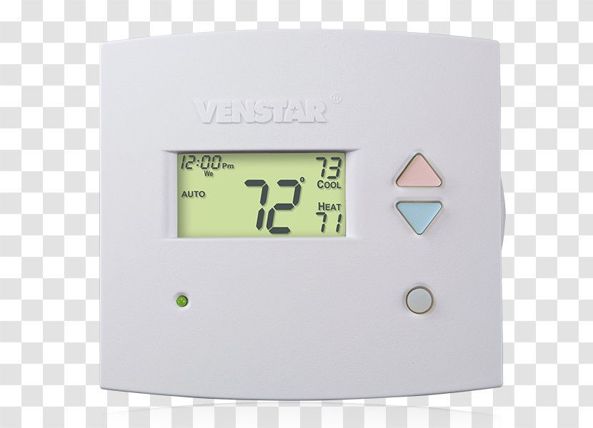 MP Global QuietWarmth 7-Day Programmable Thermostat HVAC Venstar T1800 - Hardware Transparent PNG