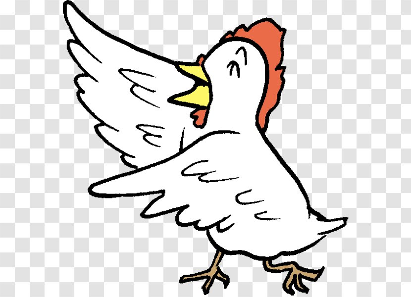 Chicken Rooster Bird Beak - Cygnini Transparent PNG