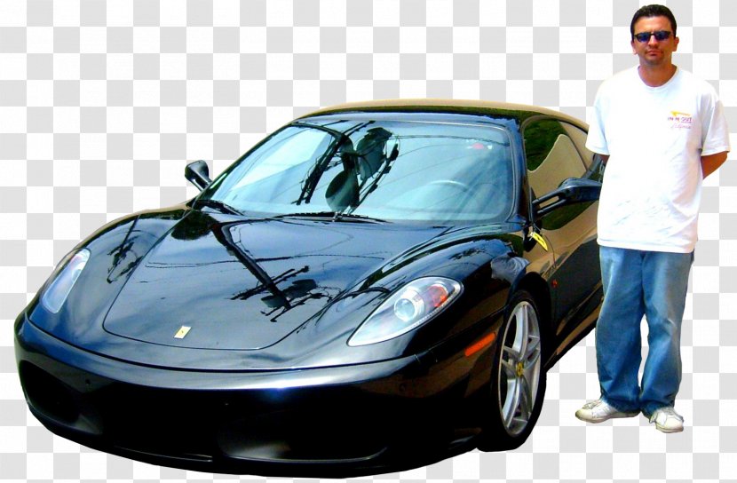 Sports Car Ferrari F430 Motor Vehicle - Bumper Transparent PNG