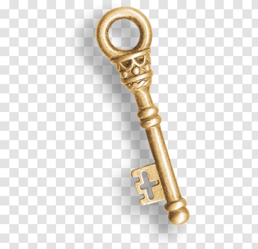 Clip Art Download - Computer - GOLD KEY Transparent PNG