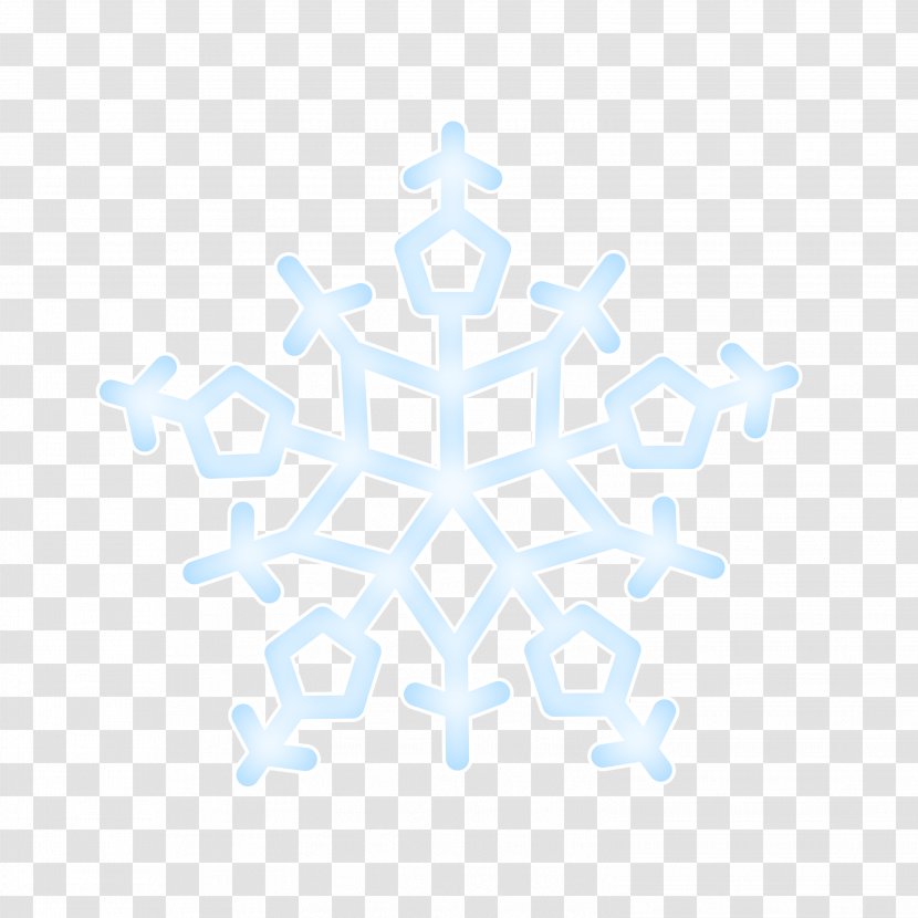 Snowflake Line Pattern Transparent PNG