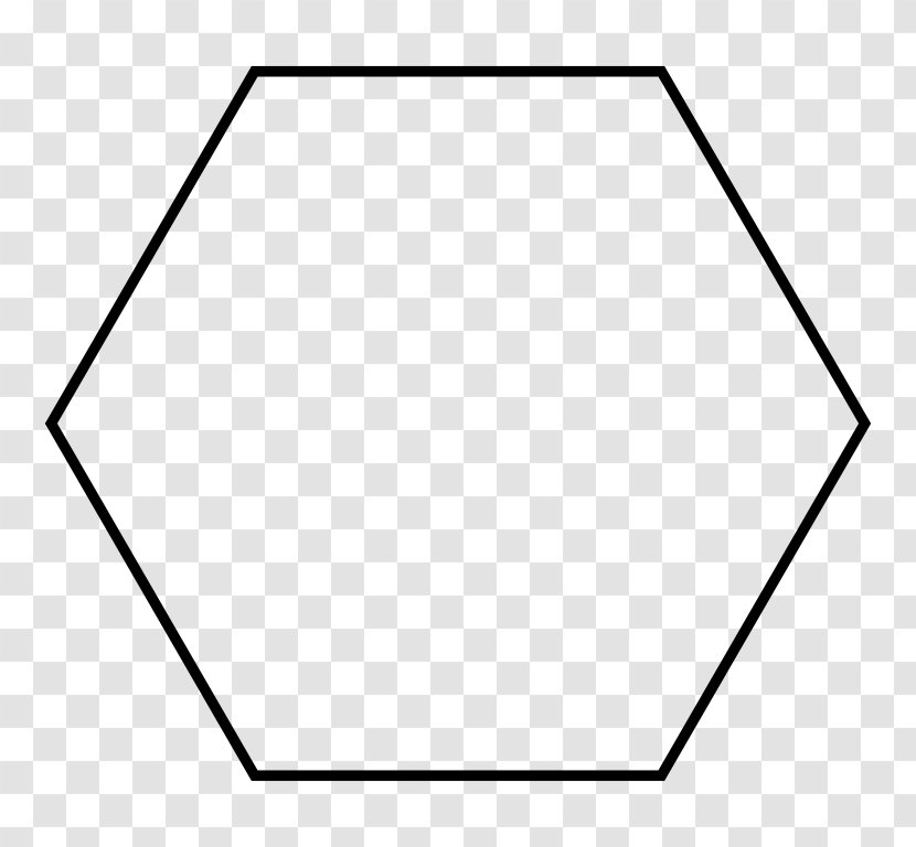 Hexagon Polygon Two-dimensional Space Geometry Clip Art - Symmetry - Border Transparent PNG