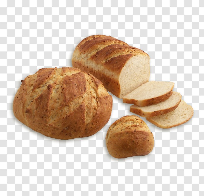 Rye Bread Zwieback Pandesal Food - Baking - Garlic Onion Transparent PNG