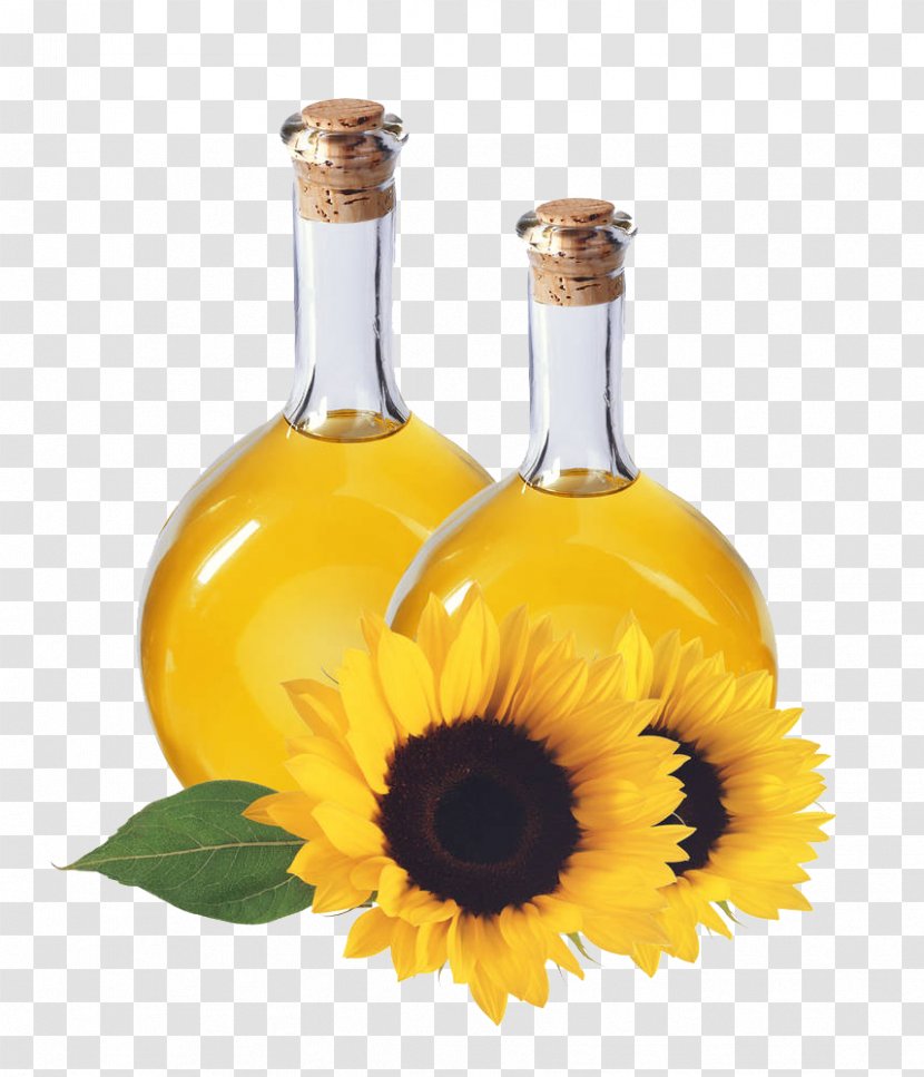 Sunflower Oil Cooking Bottle - Still Life Photography - Two Bottles Of Next To The Transparent PNG
