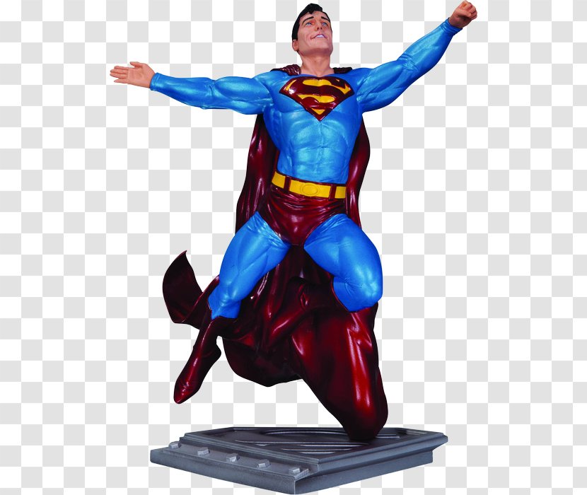 Superman Statue Artist The Man Of Steel DC Comics - Gary Frank Transparent PNG