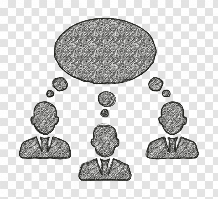 Workers Icon Conversation Icon Businessmen Communication Icon Transparent PNG