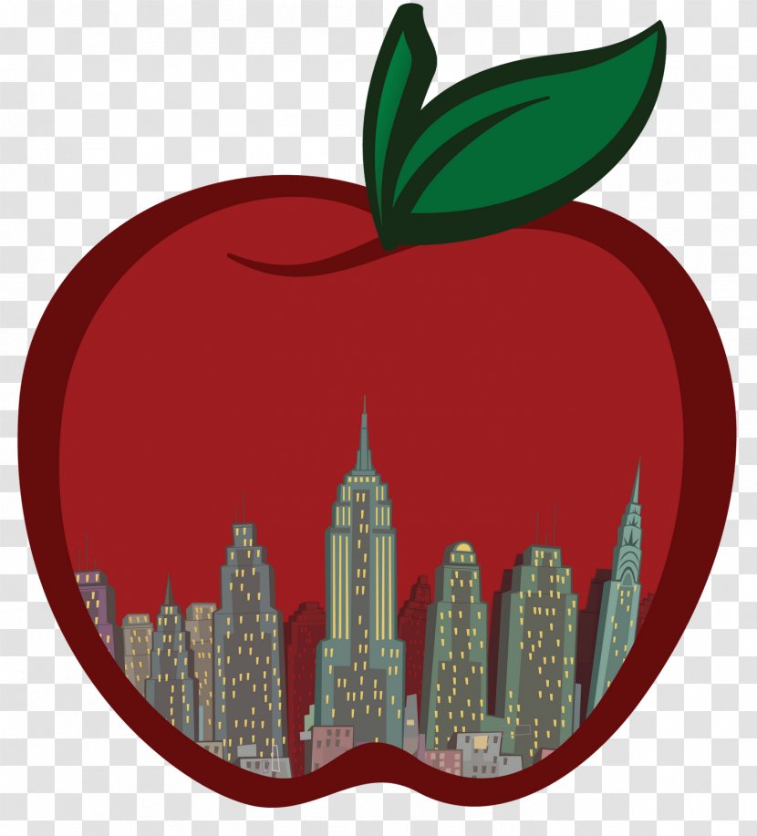 New York City Big Apple Clip Art - Symbol Transparent PNG