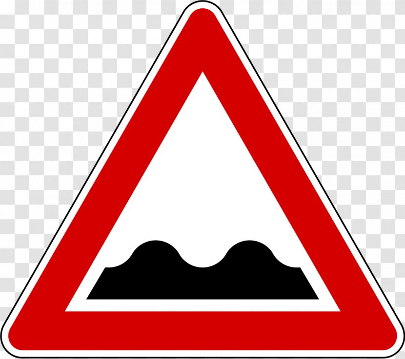 Road Signs In Singapore Traffic Sign Warning Speed Bump - Control Transparent PNG