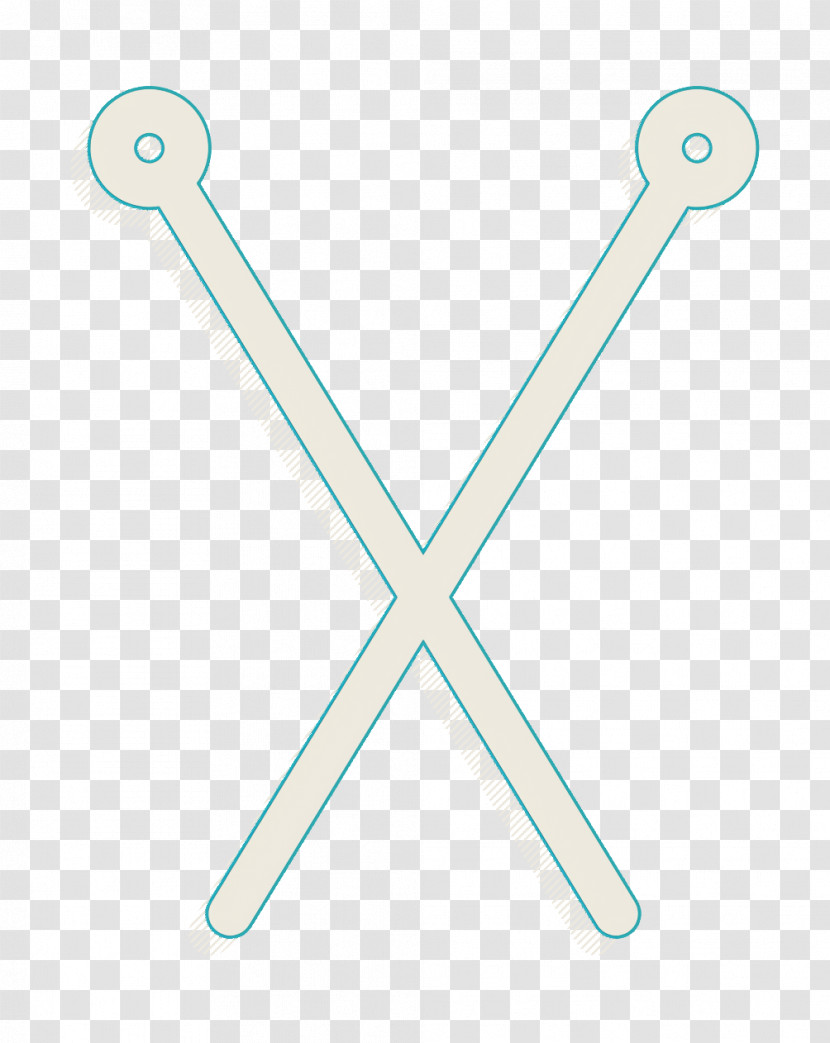 Knitting Neddles Icon Sewing Elements Icon Tools And Utensils Icon Transparent PNG