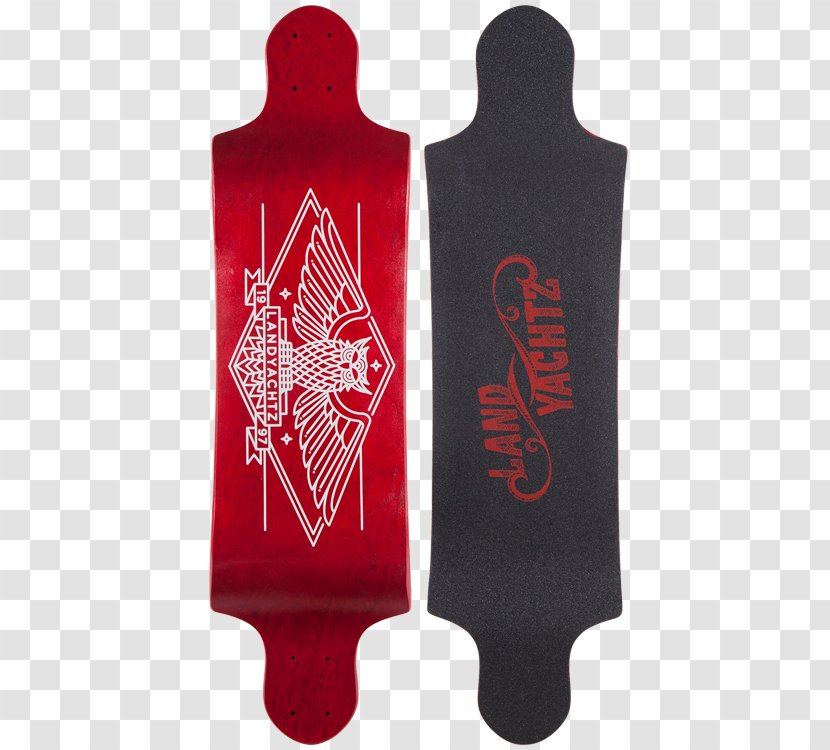 Longboarding Landyachtz Switch Skateboarding - Red - SWITCH BOARD Transparent PNG