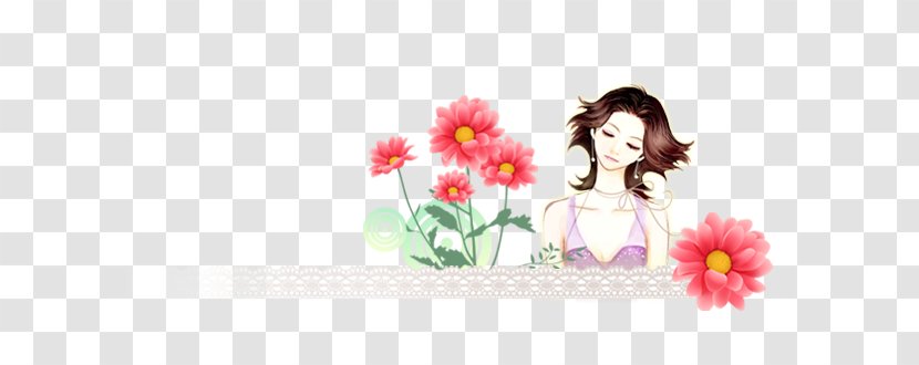 U97d3u570bu7db2u9801u8a2du8a08u7cbeu7cb9 Woman Web Template - Frame - Hand-drawn Illustration Women Transparent PNG