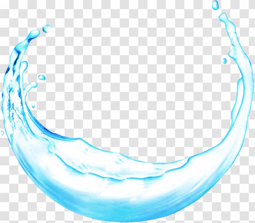 Water Drop Blue - Round Droplets Transparent PNG