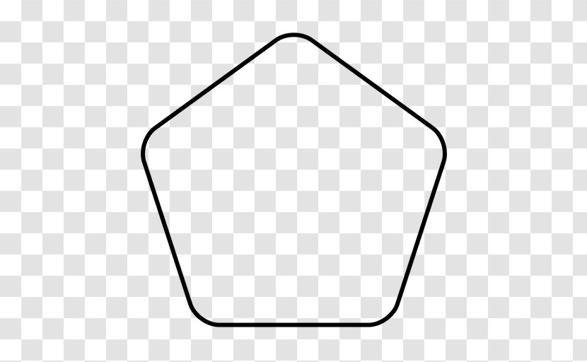 Angle Pentagon Hexagon - Hexagonal Number Transparent PNG