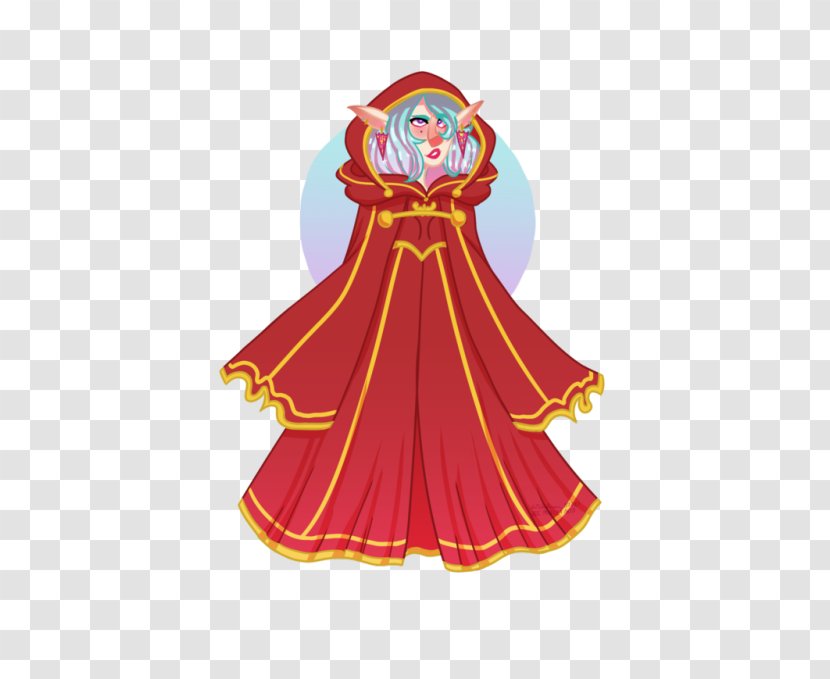The Adventure Zone Lich Art Podcast Robe - Outerwear - Red Cloak Transparent PNG