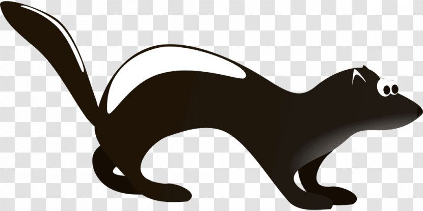 Dog And Cat - Small To Mediumsized Cats - Blackandwhite Transparent PNG