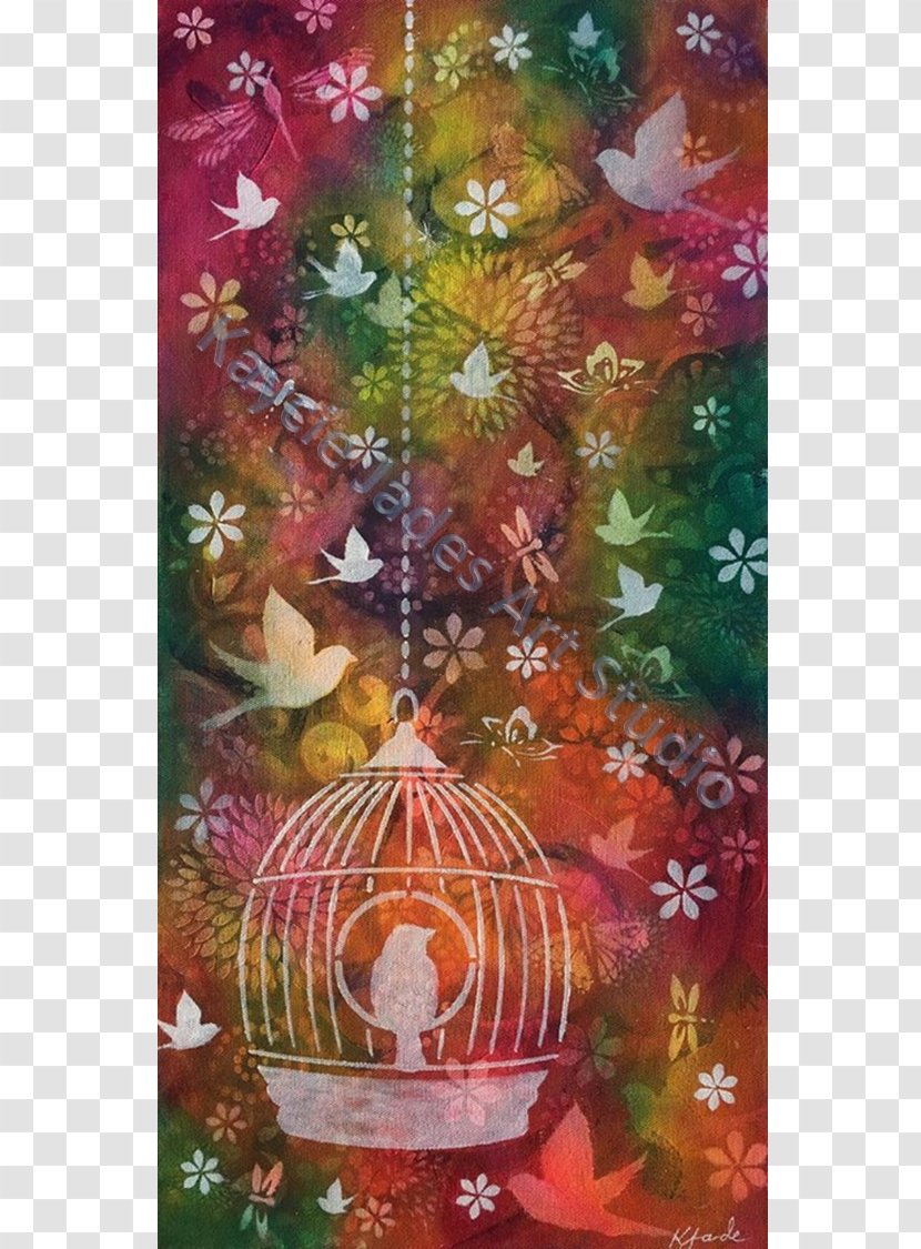 Be Enchanted Ameys Track Christmas Tree Art Still Life - Hand Painted Dream Catcher Transparent PNG