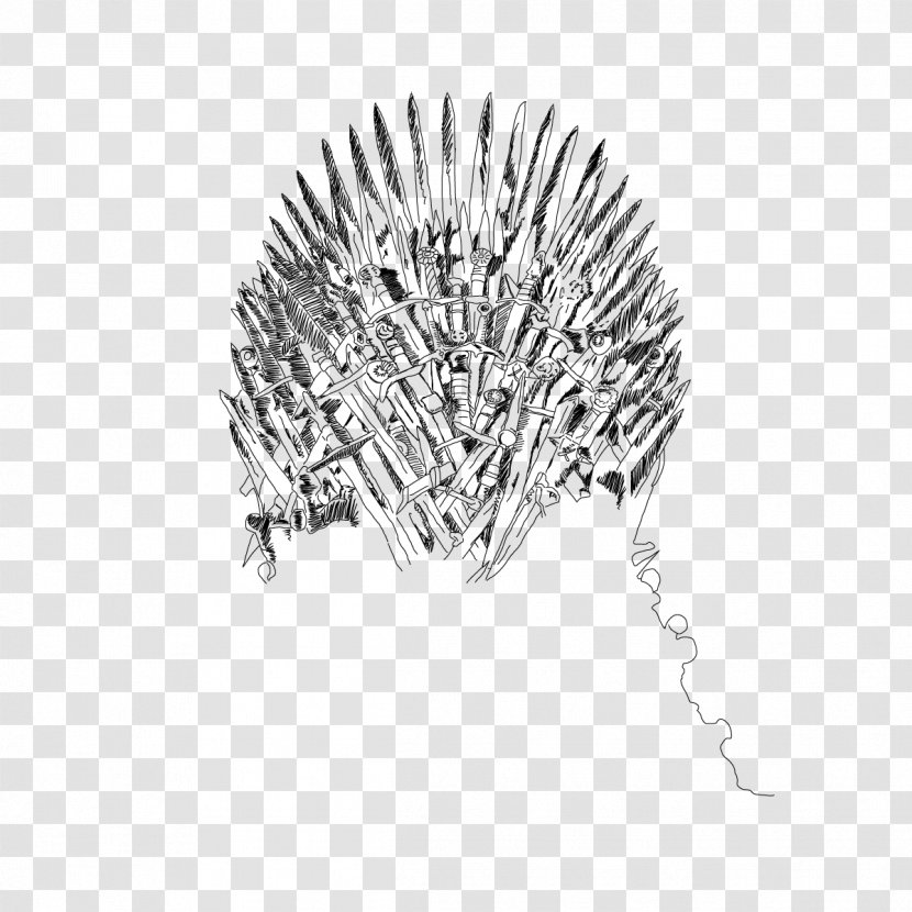 A Game Of Thrones Drawing Television - Fernsehserie - Throne Transparent PNG