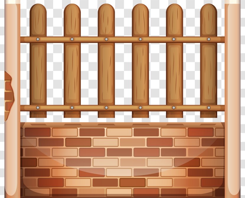 Fence Euclidean Vector Wall Illustration - Fences Transparent PNG