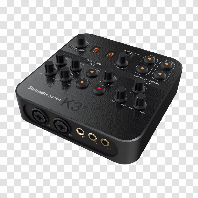 Digital Audio Mixers Sound Cards & Adapters Creative Technology - Xlr Connector - Portable Usb Recorder Transparent PNG