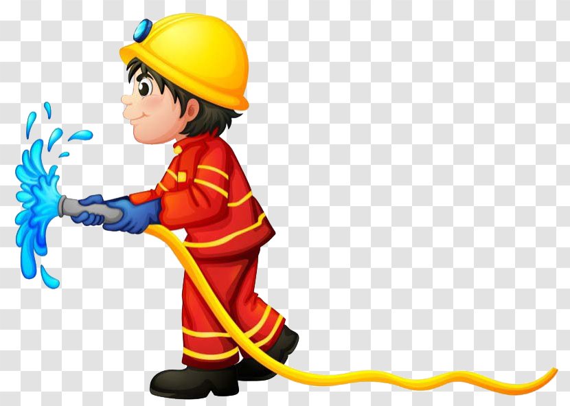 Firefighter Royalty-free Clip Art - Stock Photography - Cartoon Fire Transparent PNG