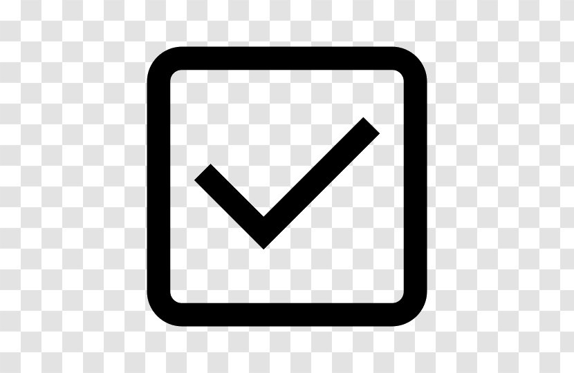 Checkbox Check Mark - Button Transparent PNG