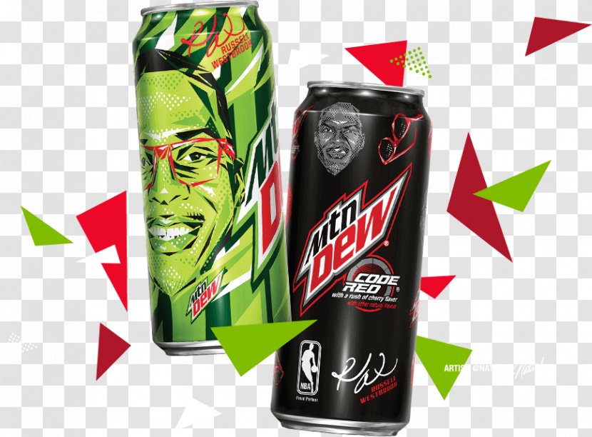 Energy Drink Fizzy Drinks Mountain Dew Beverage Can Aluminum Transparent PNG