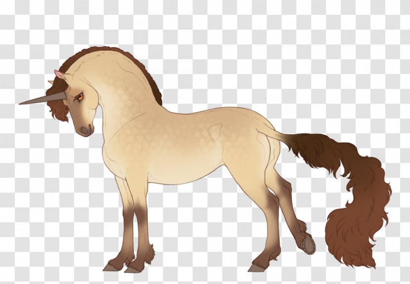 Mustang Pony Mane Stallion Unicorn - Okra Transparent PNG