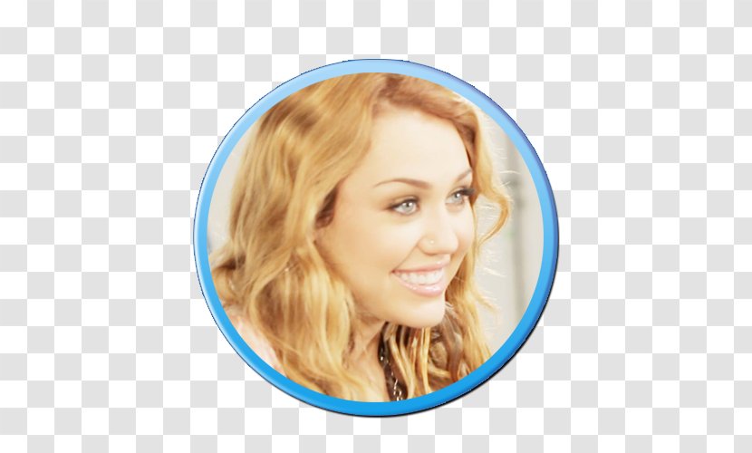 Miley Cyrus Blond Hair Coloring Eyebrow - Frame Transparent PNG