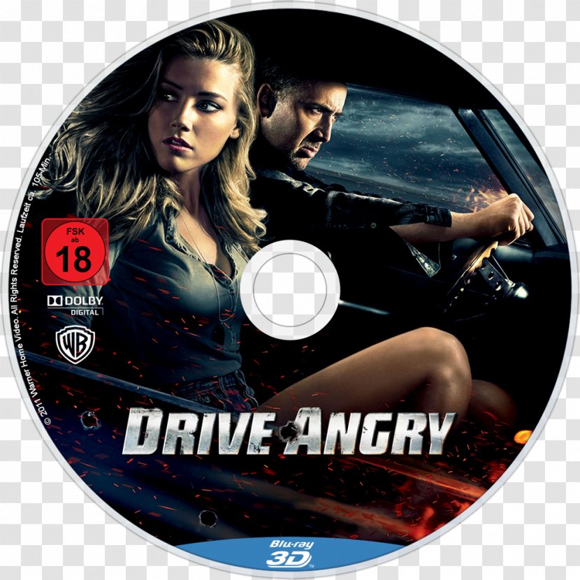 Drive Angry Nicolas Cage Blu-ray Disc Film High-definition Video - Highdefinition Transparent PNG