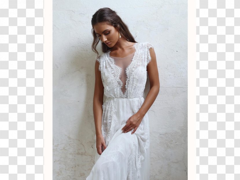 Wedding Dress Bride Gown Lace - Frame - Marriage Transparent PNG