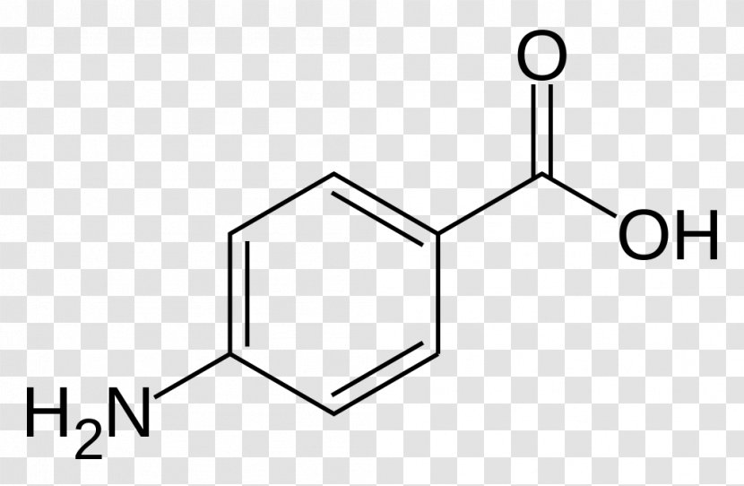 4-Aminobenzoic Acid Anthranilic Amine - Monochrome - Amino Transparent PNG