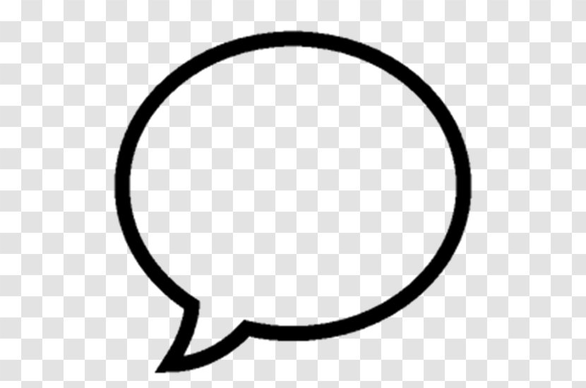 Speech Balloon - Monochrome Photography - Share Icon Transparent PNG