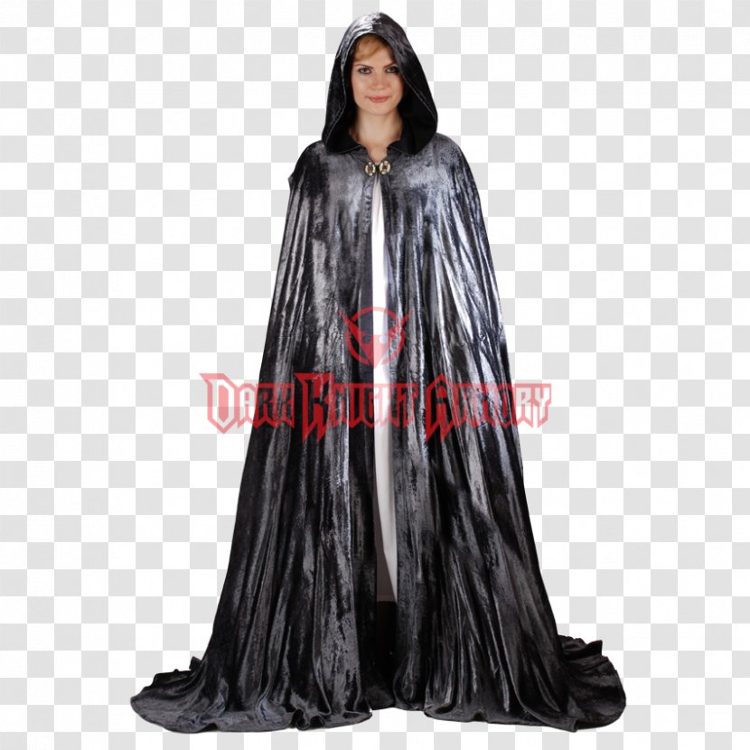 Cloak Cape Costume Robe Clothing - Lining Transparent PNG