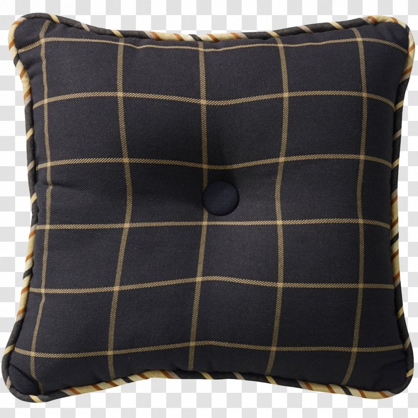 Throw Pillows Cushion Bedding Comforter - Pillow - Plaid Transparent PNG