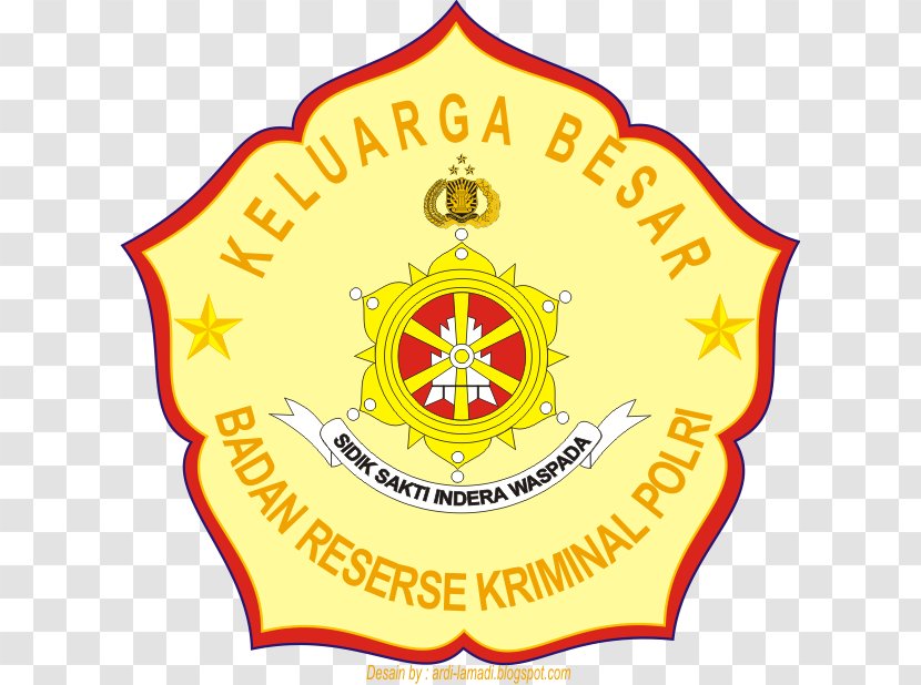 Clip Art Organization Logo Criminal Investigation Agency Of The Indonesian National Police Badge - Stiker Transparent PNG