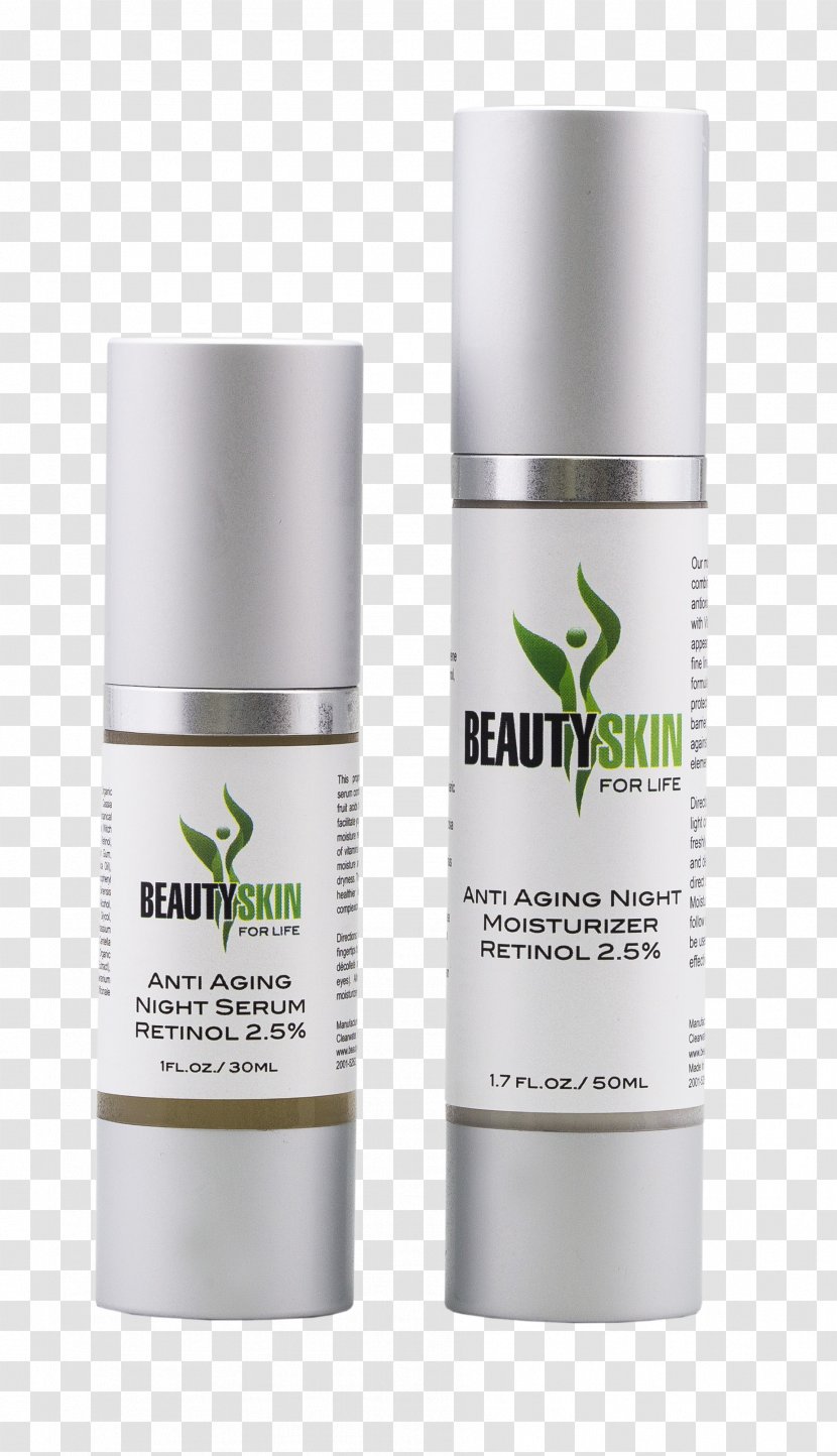 Anti-aging Cream Lotion Retinol Skin Care - Moisturizer - Moisturize Transparent PNG