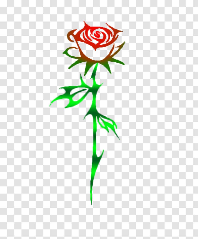 Tattoo Tribe Drawing Rose Clip Art - Logo - Thorns Transparent PNG