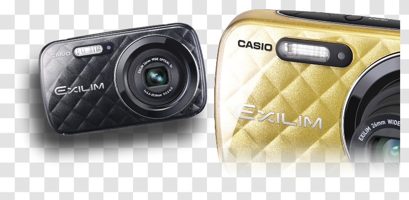 Casio Exilim EX-Z120 EX-N10 Digital Camera Black EX-N10BK Lens - Exz120 - Microchip Transparent PNG