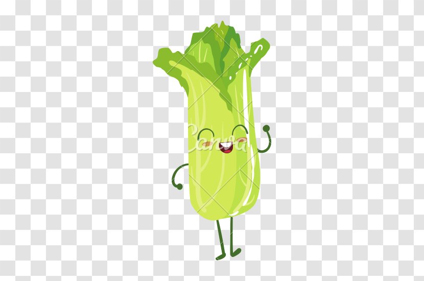 Cartoon Salad Vegetable Lettuce - Tree Transparent PNG
