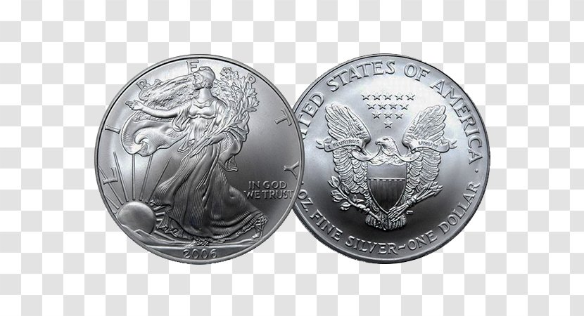 Coin Silver United States Of America Money Walking Liberty Half Dollar - American Eagle - Us Gold Coins Transparent PNG