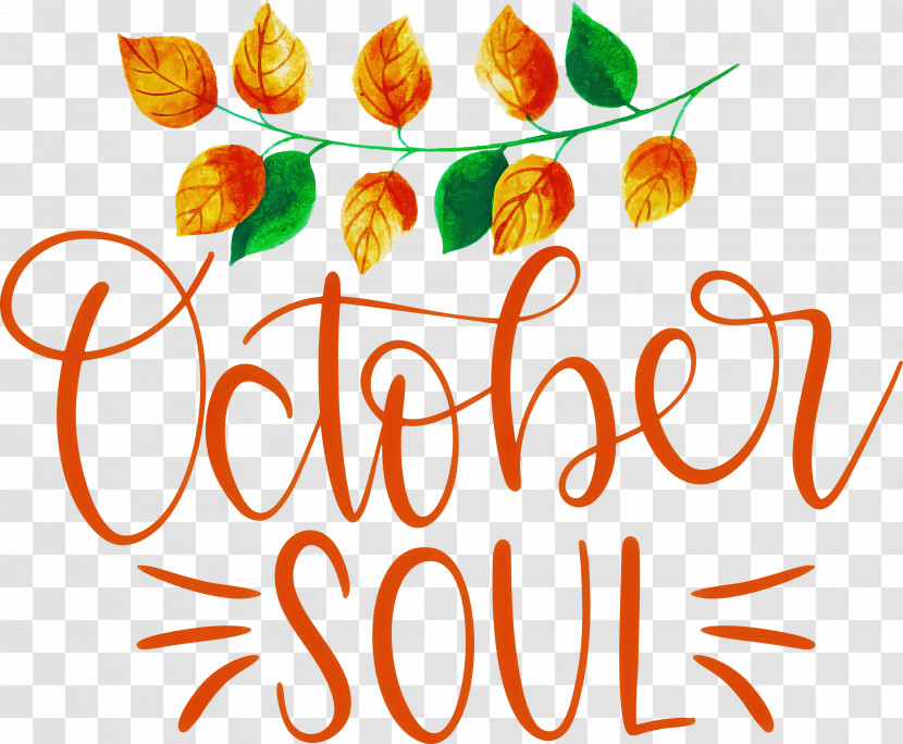 October Soul October Transparent PNG