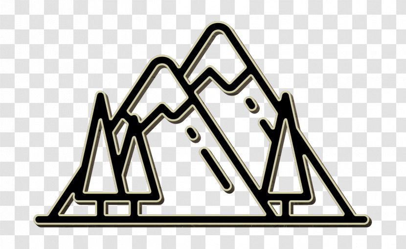 Mountains Icon Holiday Travelling Icon Mountain Icon Transparent PNG