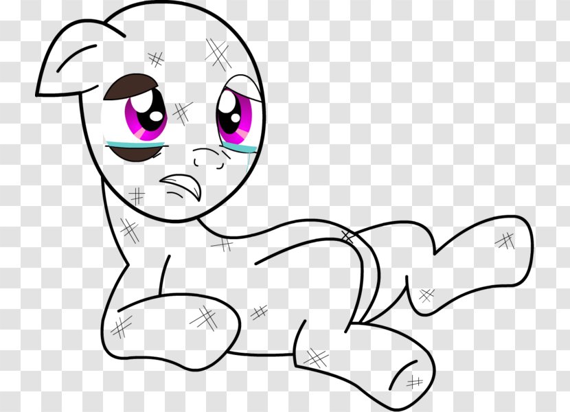 Drawing Line Art Homo Sapiens Clip - Heart - Pony Base Female Transparent PNG