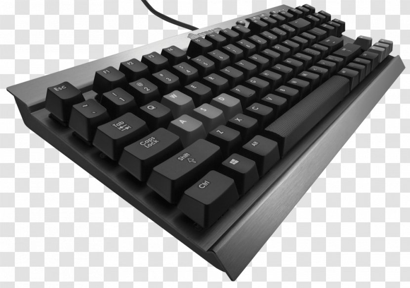 Computer Keyboard Corsair Gaming K95 RGB Color Model K70 Keypad - Peripheral - Space Bar Transparent PNG