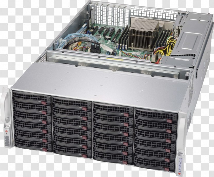 Computer Cases & Housings JBOD Servers Super Micro Computer, Inc. Nearline Storage - Xeon Transparent PNG