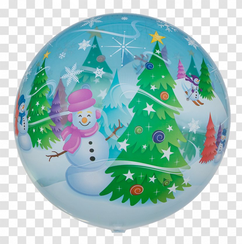 Cityballoon Saarland Snowman Christmas Ornament - Germany Transparent PNG