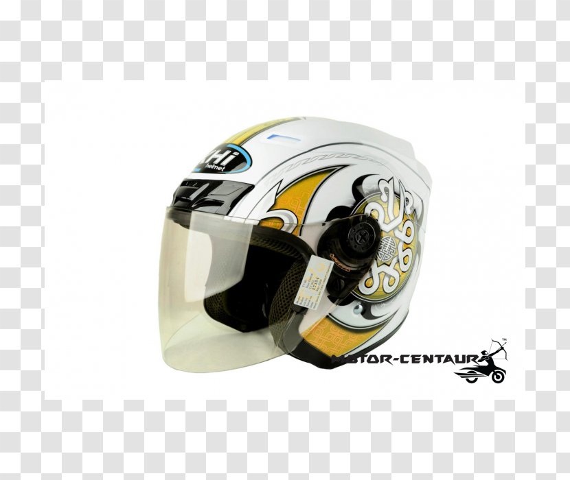 Motorcycle Helmets Bicycle Ski & Snowboard Headgear - Sports Equipment - Yellow Helmet Transparent PNG